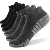 6 Pairs Sports Ankle Socks Breathable Non-Slip Running Fitness Socks