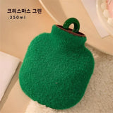 Hot Water Bottle 350ml 800ml Leakproof Hand Warmer Cramps Relief