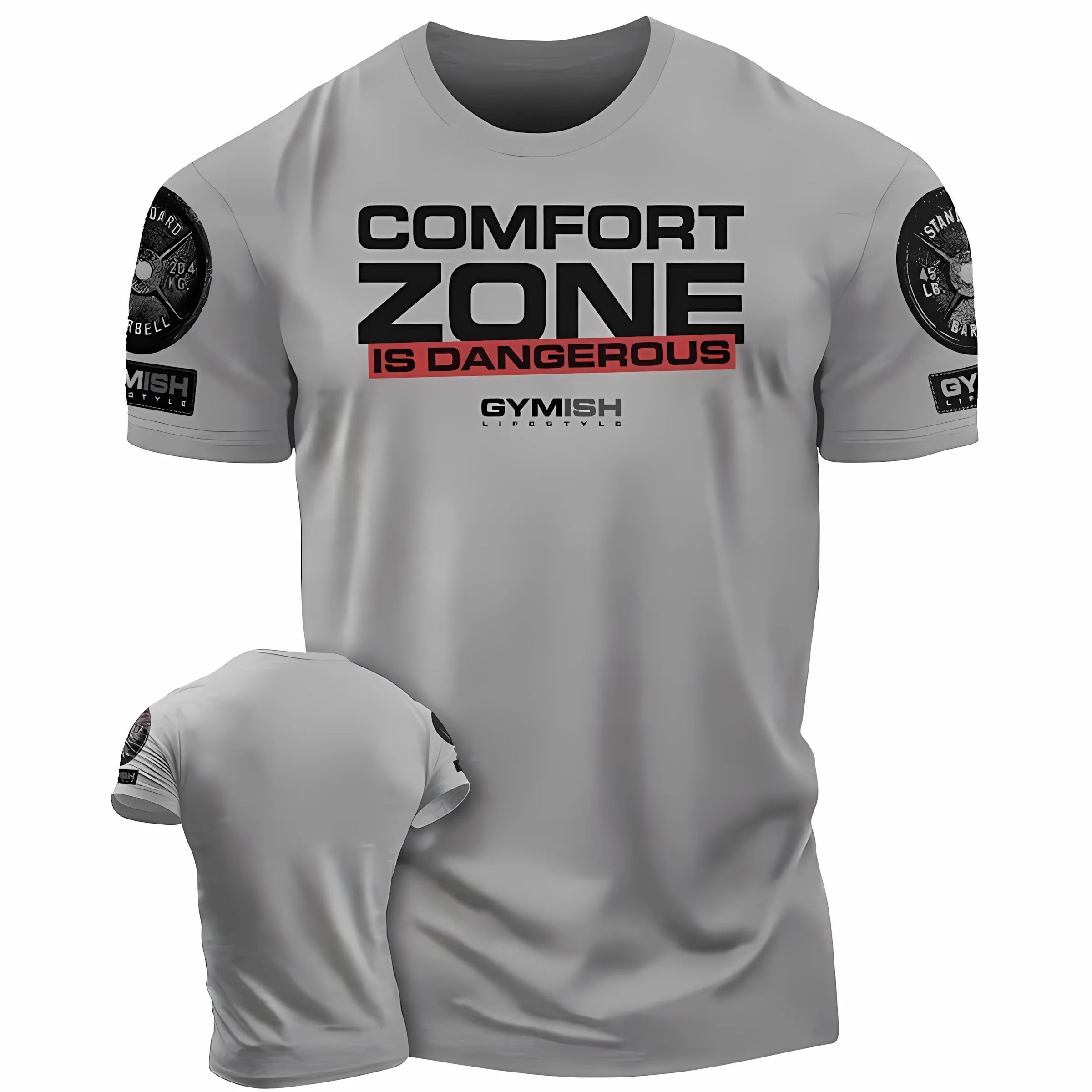 Men Summer 2025 3D Print T-Shirt Sport Fitness Casual Breathable O-Neck Pullover Top