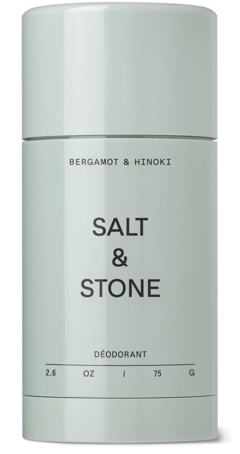 Salt and Stone Bergamot and Hinoki aluminum free deodorant with 48 hour protection