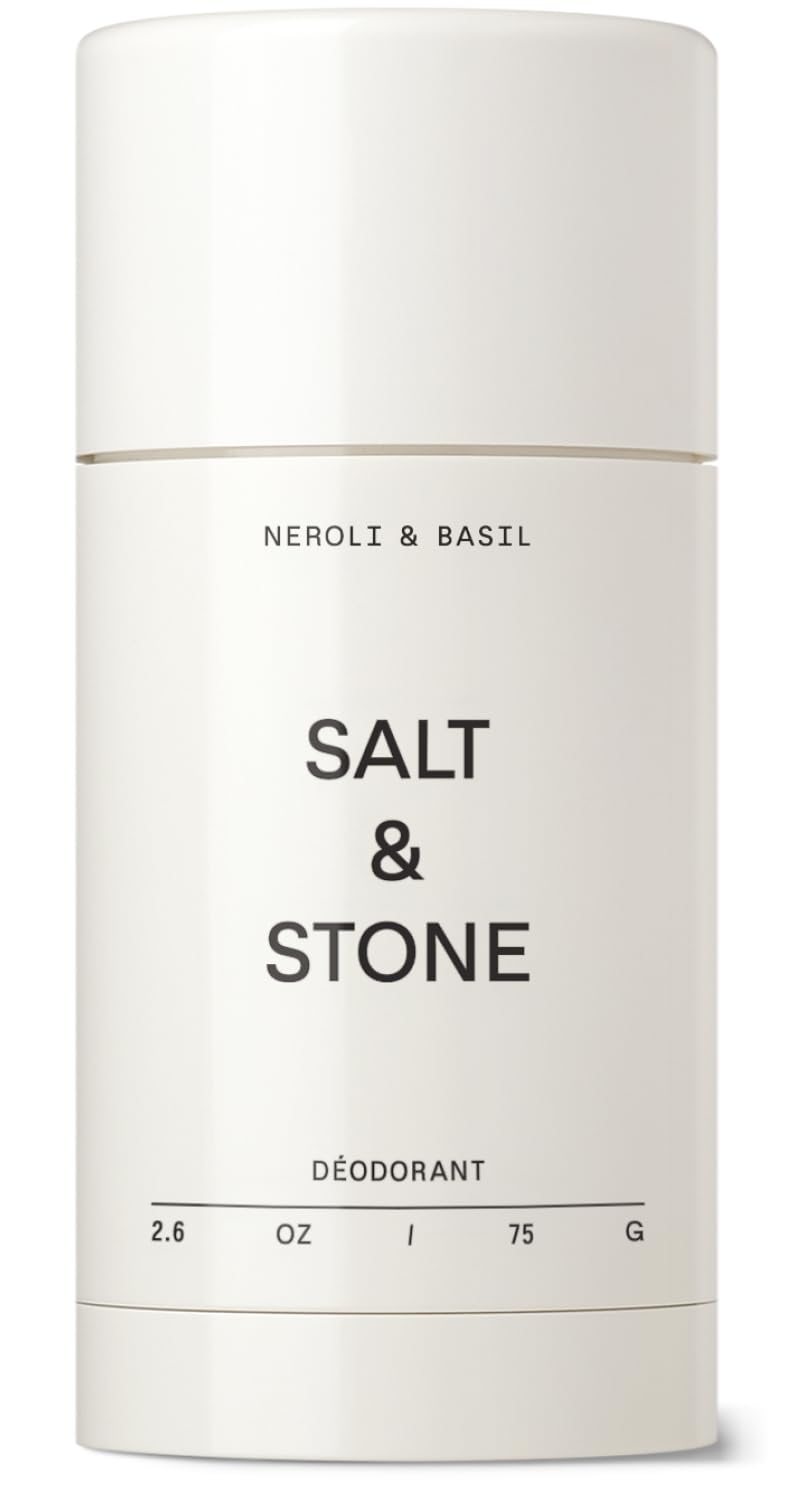 Salt and Stone Neroli and Basil aluminum free deodorant with 48 hour protection