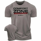 Men Summer 2025 3D Print T-Shirt Sport Fitness Casual Breathable O-Neck Pullover Top