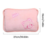 Electric Hot Water Bottle Fast Heating Rechargeable Hand Warmer Leakproof