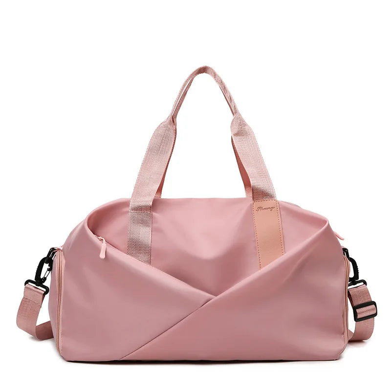 Large Capacity Fitness Gym Bag Waterproof Yoga Travel Bag Dry Wet Separation Sports Duffel Bag
