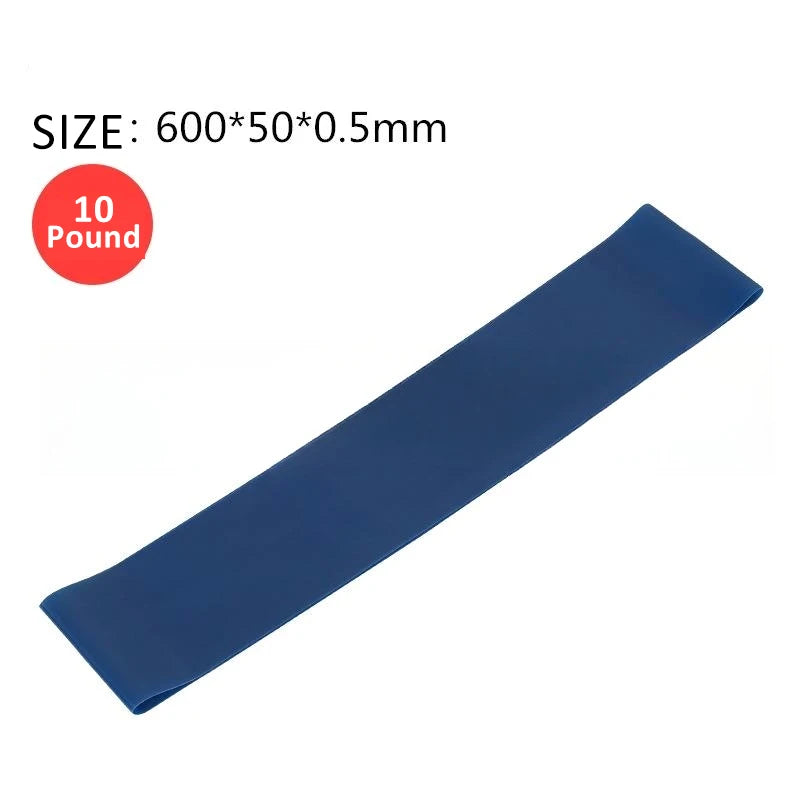 Yoga Resistance Bands Set Latex Loop Bands Glute Training Fitness Exercise Bands Home Gym Stretching