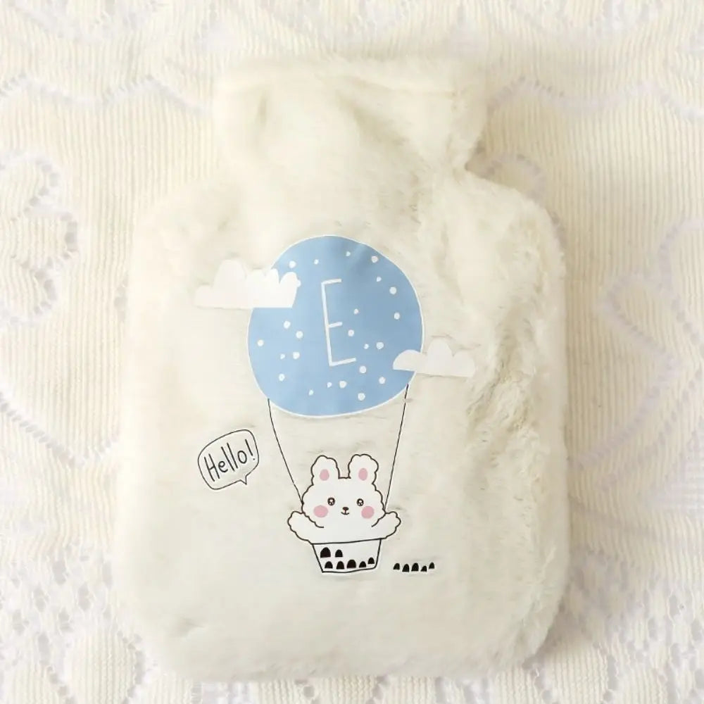 Plush Hot Water Bottle 250ml/500ml/1000ml – Reusable Leak-Resistant Heat Bag for Hand & Body Warmth