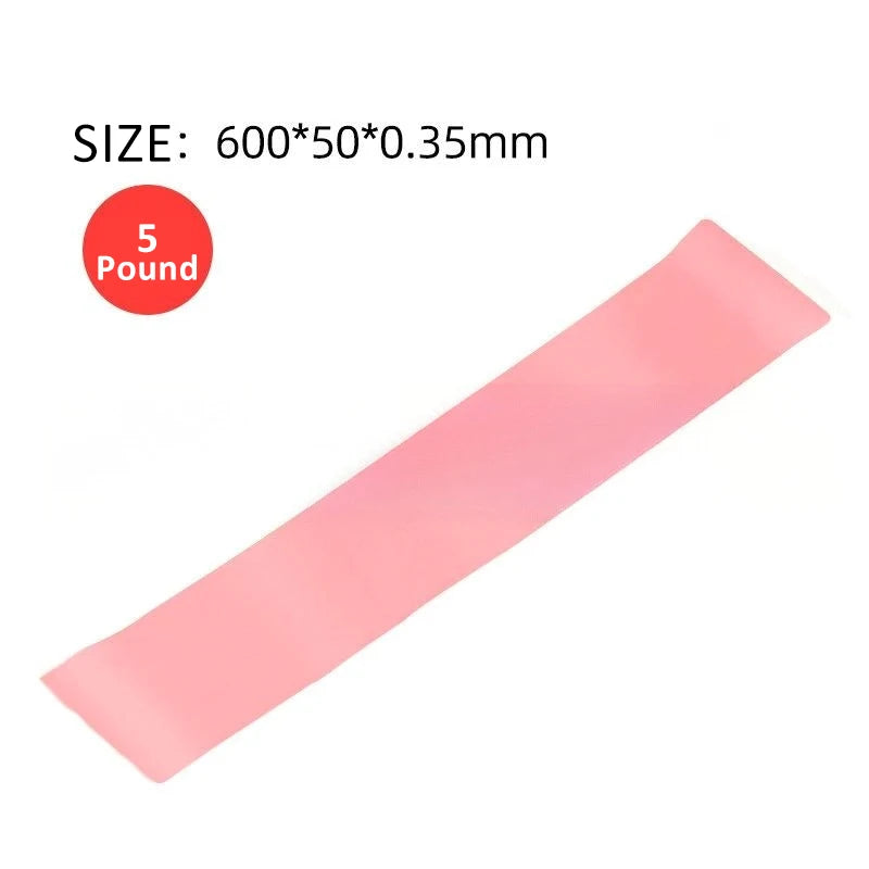 Yoga Resistance Bands Set Latex Loop Bands Glute Training Fitness Exercise Bands Home Gym Stretching