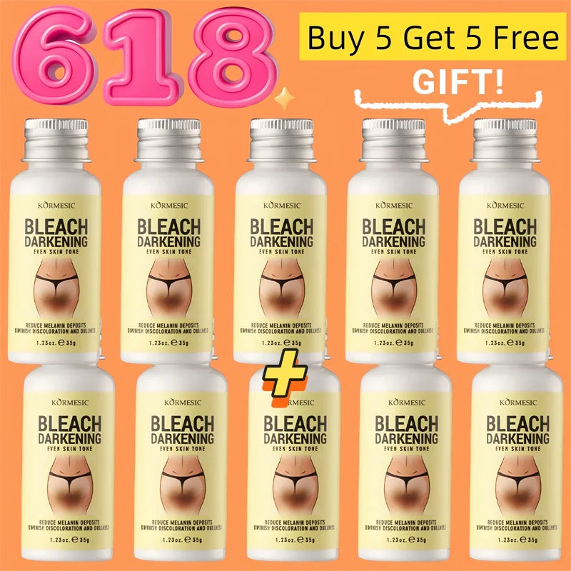 Body Brightening Cream for Underarm, Knees & Inner Thigh Hydrating Skin Tone Care
