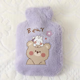 Cute Kawaii Hot Water Bottle 500ml Plush Hand Warmer Portable