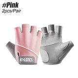 Half Finger Fitness Gloves Men Women Anti Slip Breathable Gym Training Cycling Workout Gloves