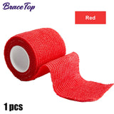 Self Adhesive Elastic Sports Bandage Wrap 4.5M Kinesiology Tape Knee Ankle Wrist Support Fitness Injury Wrap