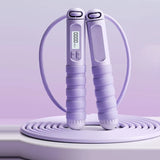 Electronic Counting Jump Rope Digital Skipping Rope with Screen Fitness Workout Rope for Weight Loss Training