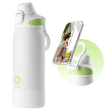 Magnetic Thermal Water Bottle Stainless Steel – Leakproof Vacuum Insulated Flask for Sports, Travel & Camping (600ml/1000ml)