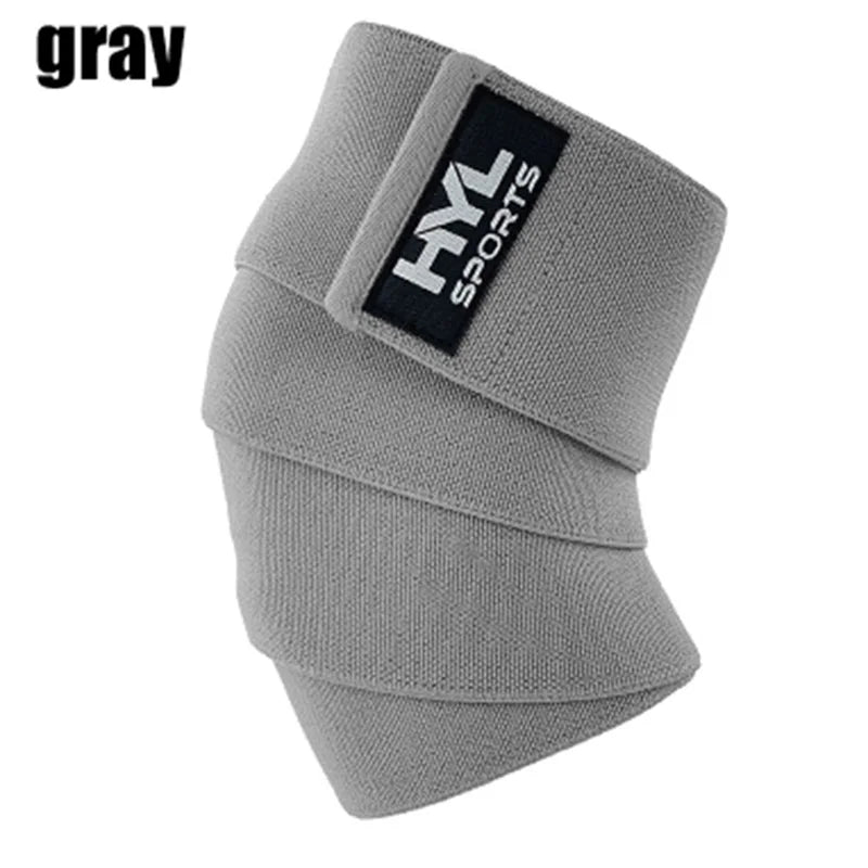 Adjustable Knee Wrap Strap for Squats Weightlifting Compression Support for Gym Training