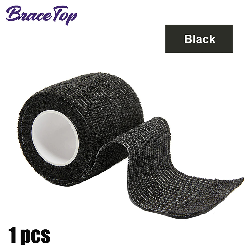 Self Adhesive Elastic Sports Bandage Wrap 4.5M Kinesiology Tape Knee Ankle Wrist Support Fitness Injury Wrap