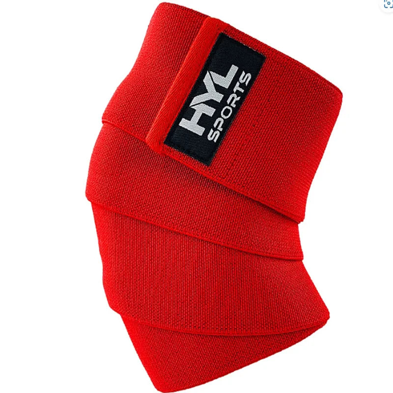 Adjustable Knee Wrap Strap for Squats Weightlifting Compression Support for Gym Training