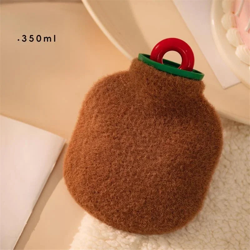 Hot Water Bottle 350ml 800ml Leakproof Hand Warmer Cramps Relief
