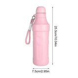500ml Insulated Water Bottle Stainless Steel Leakproof Strap Hot Cold