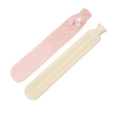 2L Long Hot Water Bottle Belt Plush Cover Leakproof Waist Belly Warmer