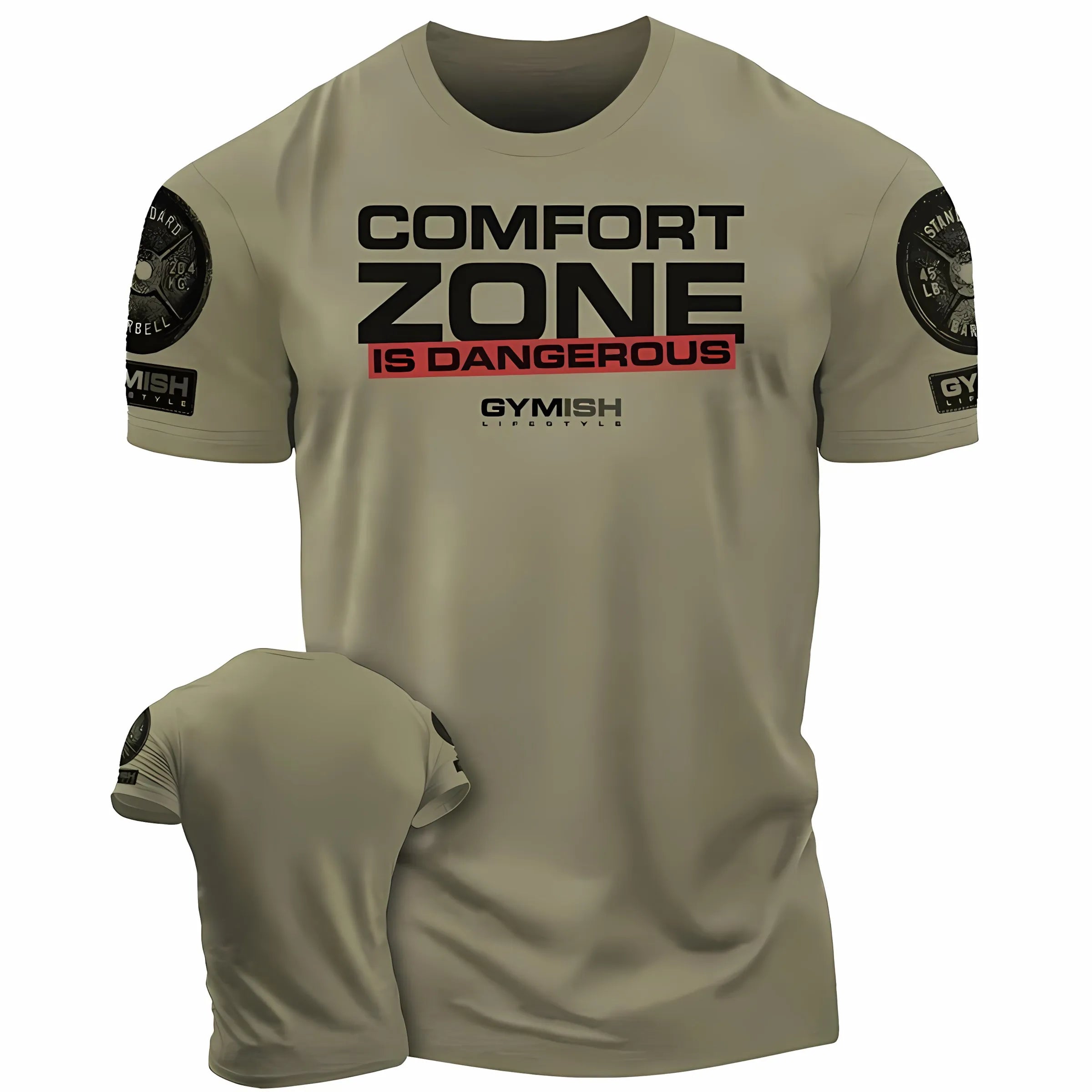 Men Summer 2025 3D Print T-Shirt Sport Fitness Casual Breathable O-Neck Pullover Top