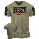 Men Summer 2025 3D Print T-Shirt Sport Fitness Casual Breathable O-Neck Pullover Top