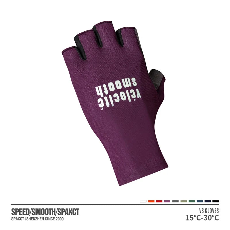 SPAKCT Fingerless Cycling Gloves Shockproof Anti-Slip MTB Gym Fitness Gloves