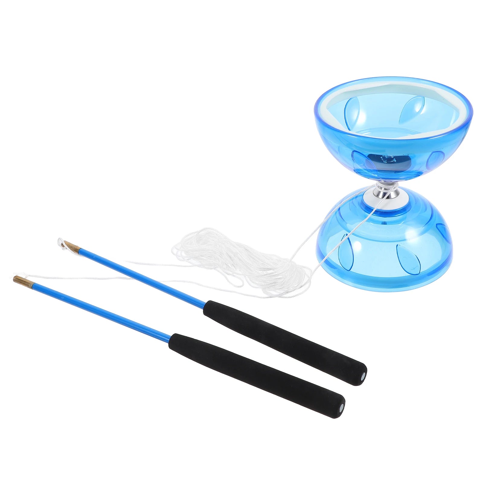 Chinese Diabolo Yoyo Juggling Toy Set with Bearing Sticks for Kids Beginners Fitness Fun