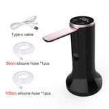 Electric Water Bottle Pump Foldable USB Rechargeable Dispenser 19L