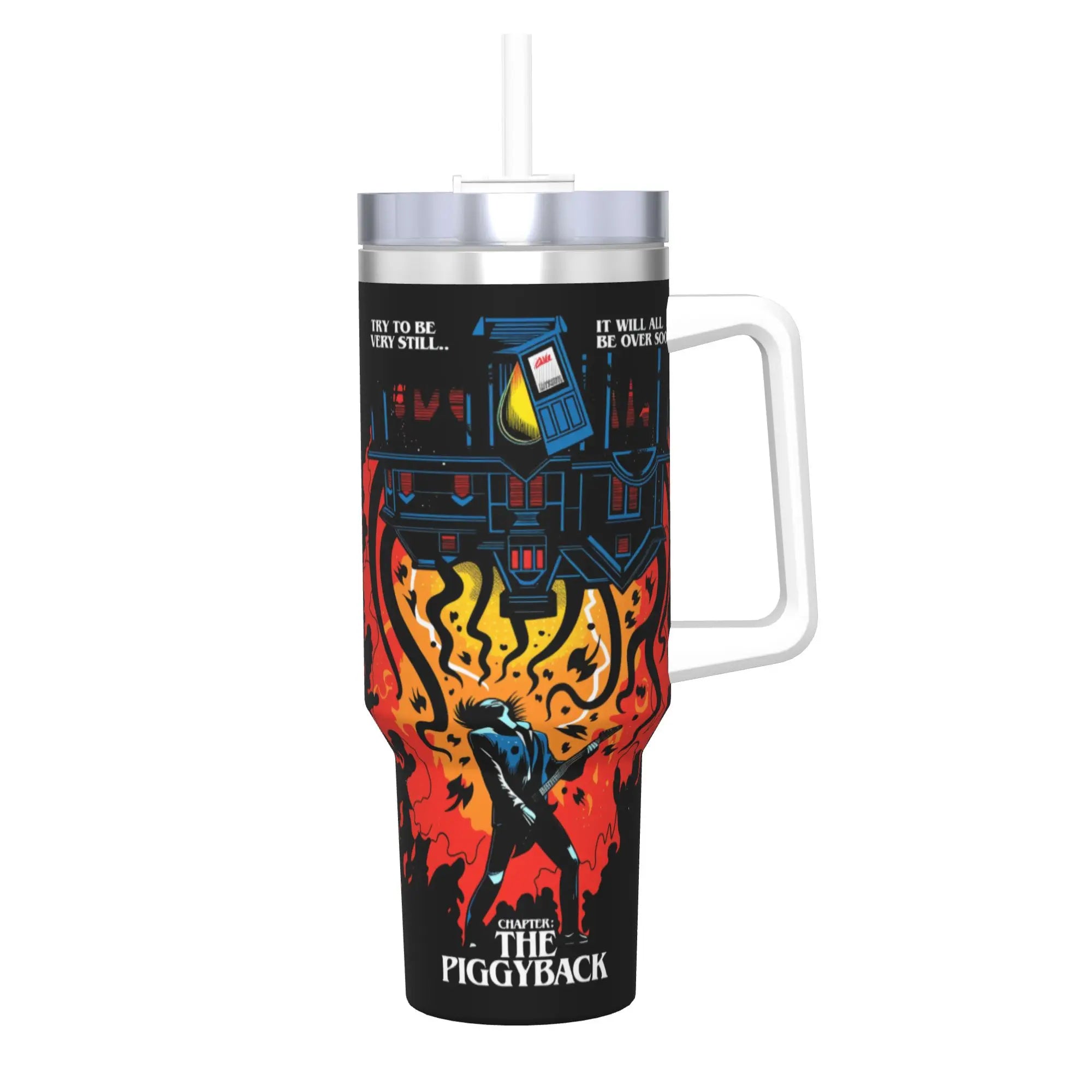 Stainless Steel Insulated Tumbler – Large Capacity Thermal Travel Mug for Hot & Cold Drinks (6–12h)