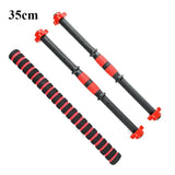 Adjustable Threaded Dumbbell Handle Bar Extension Set 2-in-1 Weight Lifting Bars for Home Gym Strength Training