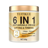 Instant Smoothing Face Cream Hydrating Lightweight Moisturizer 6-in-1 Skin Care