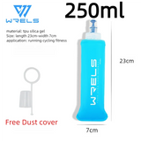 Collapsible Soft Flask Water Bottle – BPA-Free TPU Hydration Bottle with High-Flow Valve for Running, Cycling & Hiking
