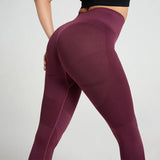 High Waist Mesh Fitness Leggings Booty Lift Seamless Yoga Pants for Women