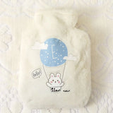 Plush Hot Water Bottle 250ml/500ml/1000ml – Reusable Leak-Resistant Heat Bag for Hand & Body Warmth