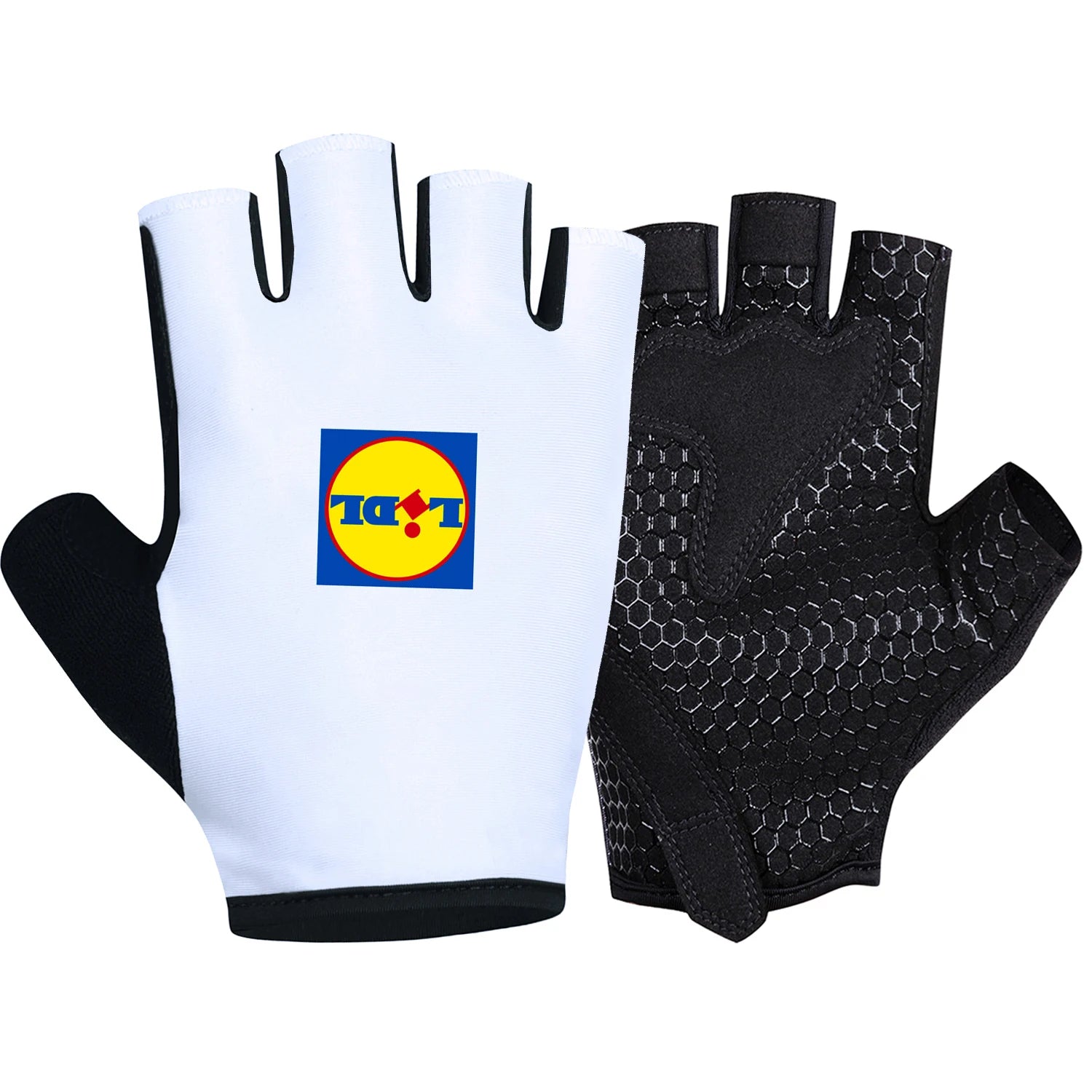 Cycling Gloves Half Finger Anti-Slip Gel Padded Bike Gloves for Men Women