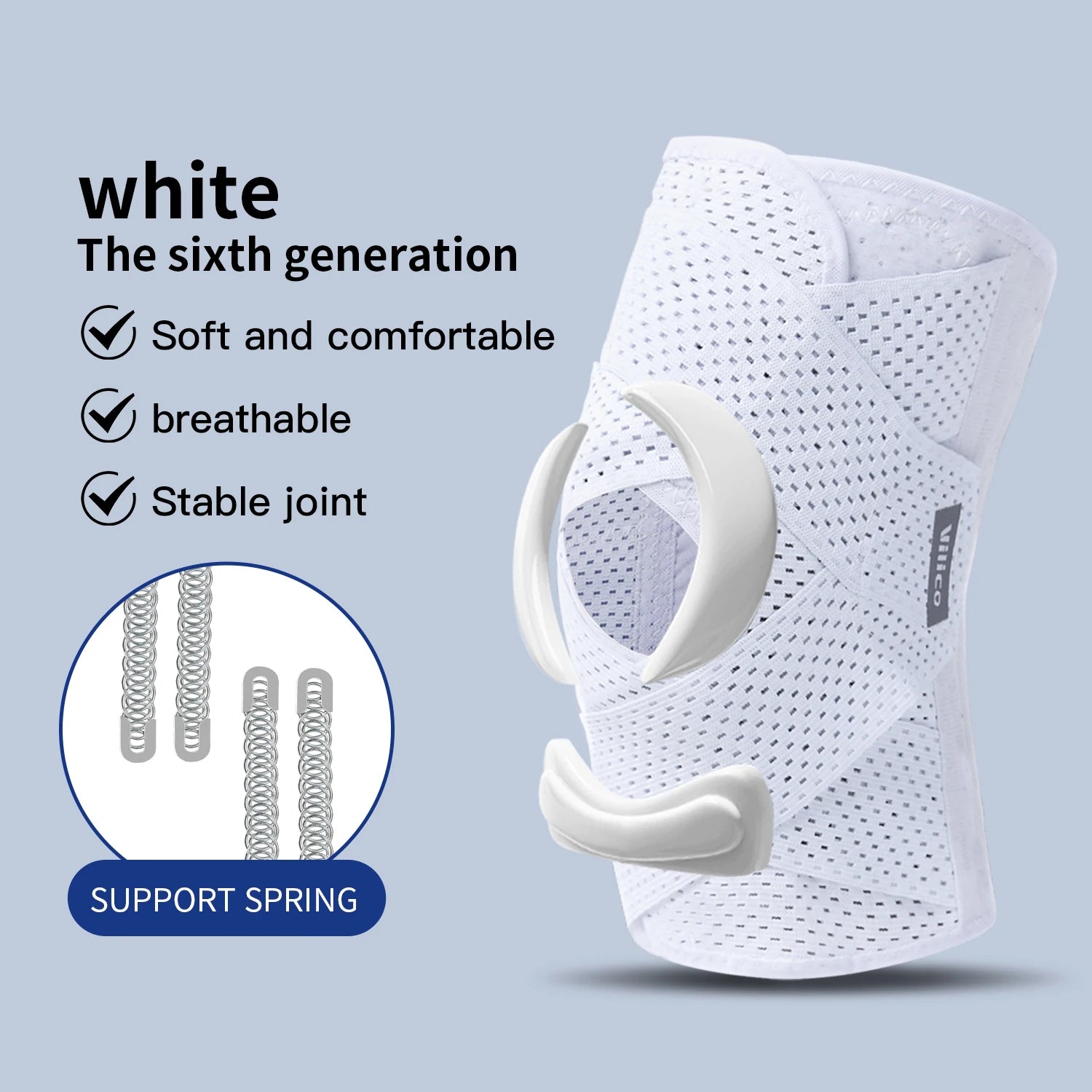 Elastic Knee Support Brace Compression Knee Pad for Sports & Daily Use