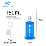 Collapsible Soft Flask Water Bottle – BPA-Free TPU Hydration Bottle with High-Flow Valve for Running, Cycling & Hiking