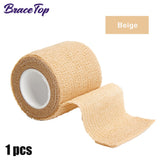 Self Adhesive Elastic Sports Bandage Wrap 4.5M Kinesiology Tape Knee Ankle Wrist Support Fitness Injury Wrap