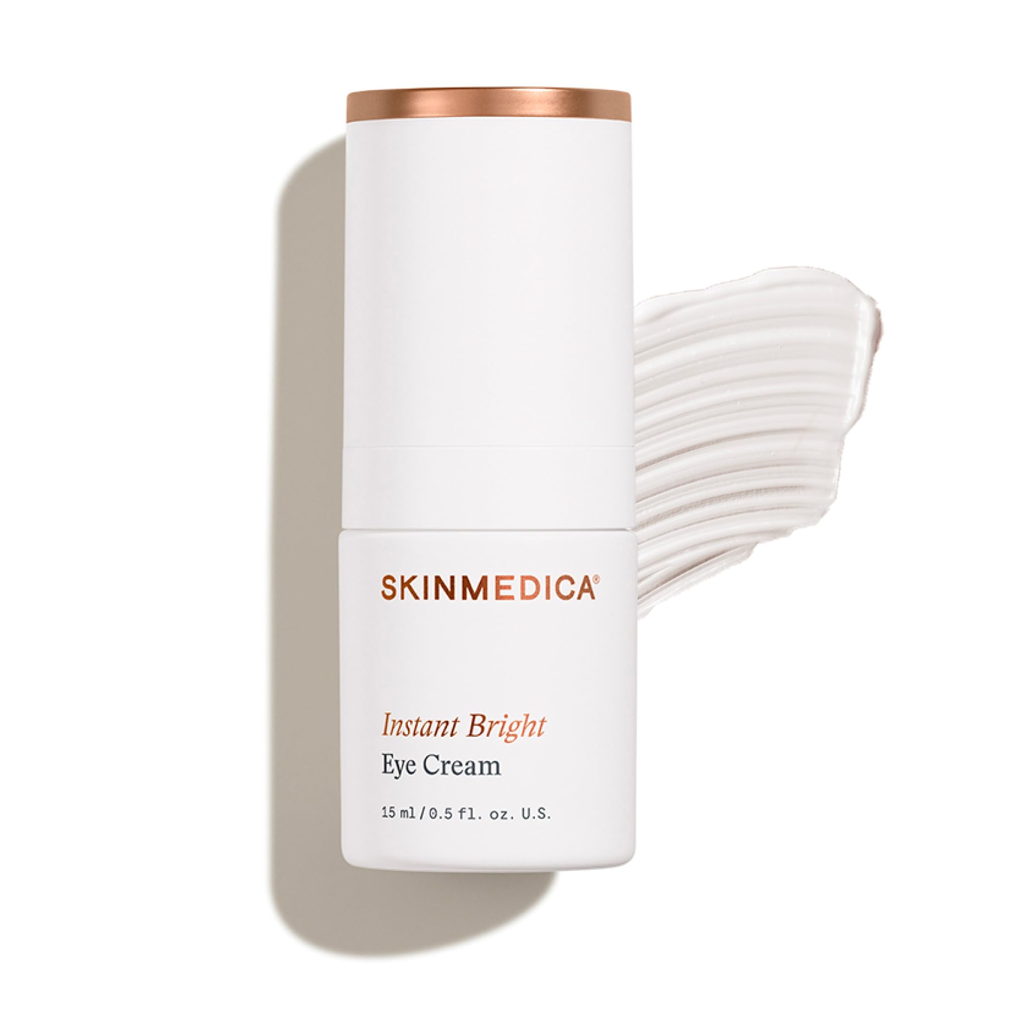 SkinMedica Instant Bright Eye Cream in its new 0.5 oz packaging, a premium medical-grade treatment for brightening and firming the eye area.