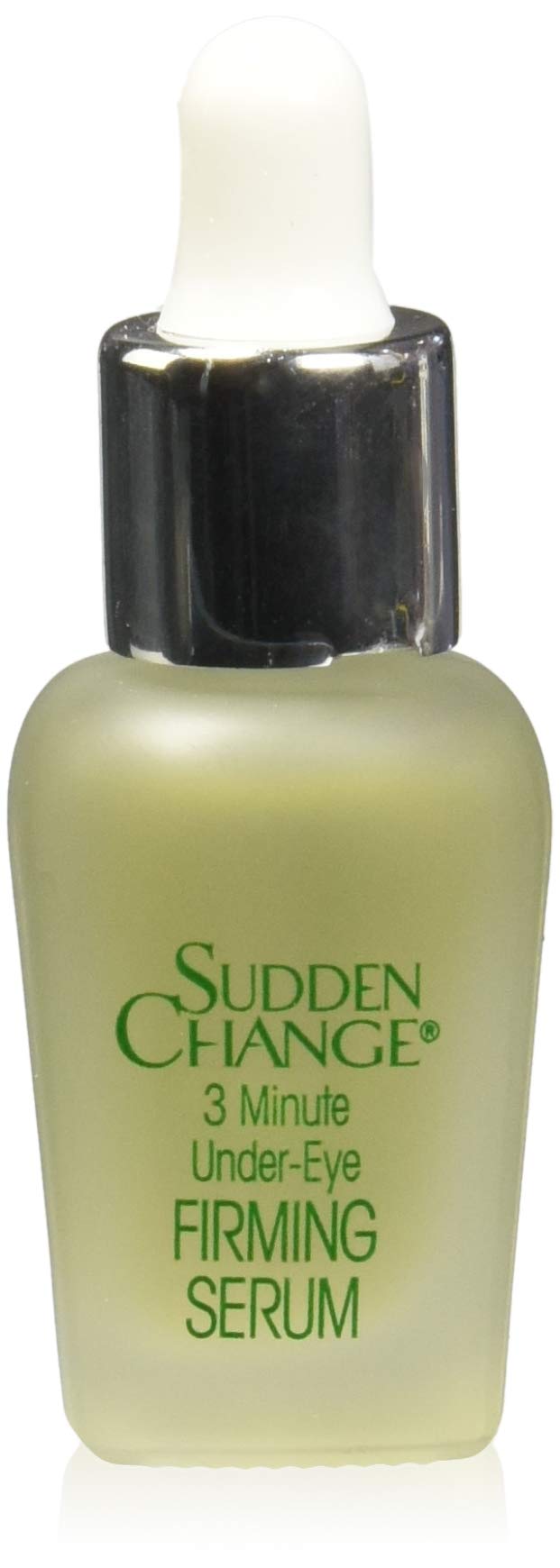 A 0.23 oz bottle of Sudden Change Instant Under-Eye Firming Serum, the classic fast-acting formula for smoothing under-eye bags.