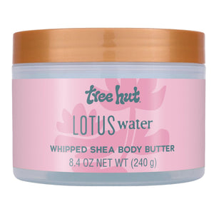 Tree Hut Lotus Water Whipped Shea Body Butter 8.4 fl oz jar
