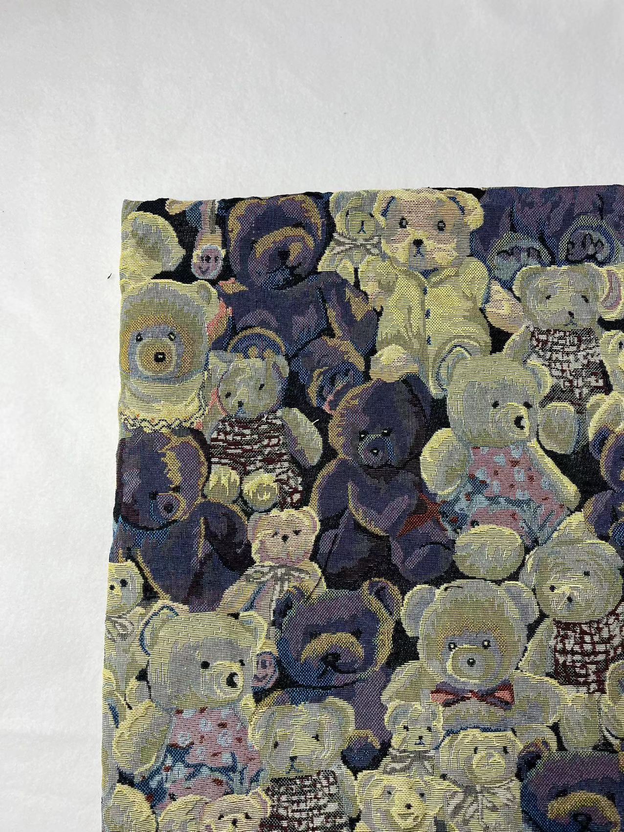 Ethnic Jacquard Fabric Polyester Upholstery Sewing Cloth 147cm Wide