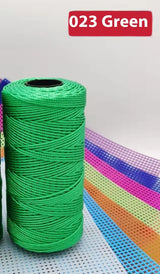 Ice Silk Yarn 1.5mm Polypropylene Crochet Thread DIY Knitting Yarn