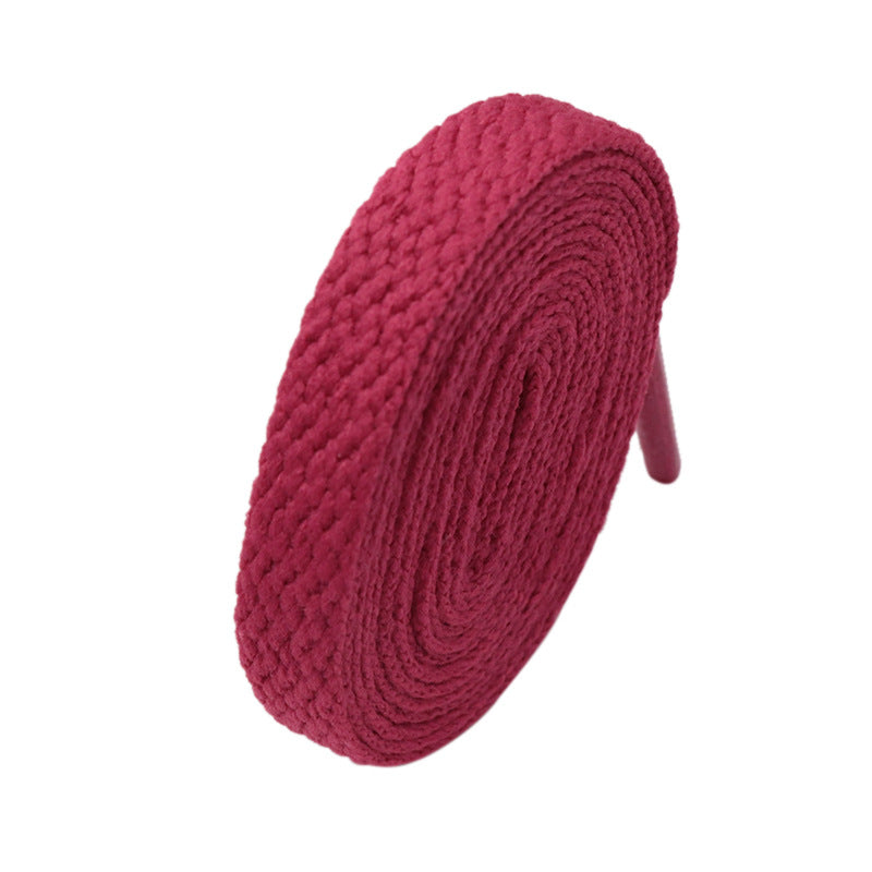 Flat Mesh Shoelaces Classic Solid Color Sneaker Laces 60–200cm