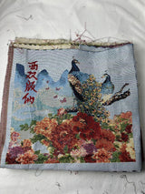 Ethnic Jacquard Fabric Polyester Upholstery Sewing Cloth 147cm Wide