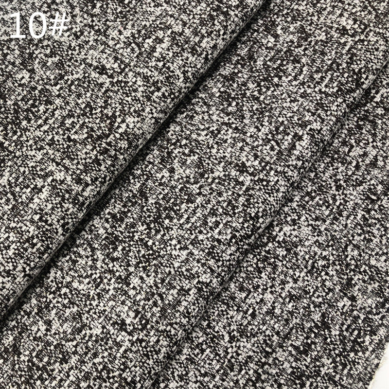 Solid Linen Fabric Coarse Cloth Upholstery Sewing Material 1 Meter