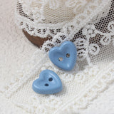 Cute Heart Eye Buttons Plastic Sewing Buttons for Clothes 20pcs Set