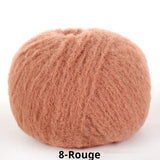 Velvet Yarn Soft Plush Wool Thread DIY Doll Crochet Craft Yarn Ball