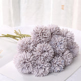 Artificial Dandelion Chrysanthemum Silk Flower Bouquet Home Wedding Decor