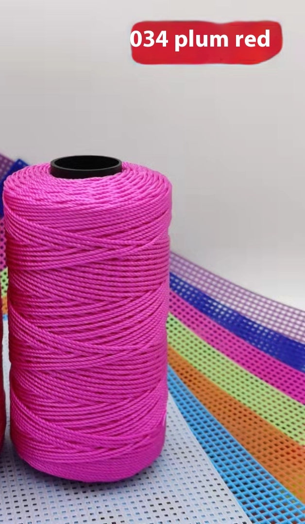 Ice Silk Yarn 1.5mm Polypropylene Crochet Thread DIY Knitting Yarn